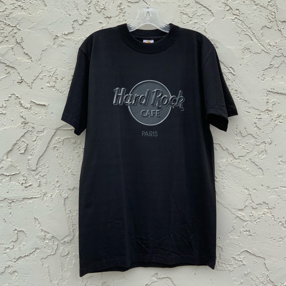 Hard Rock Cafe Paris Black T Shirt Size Small